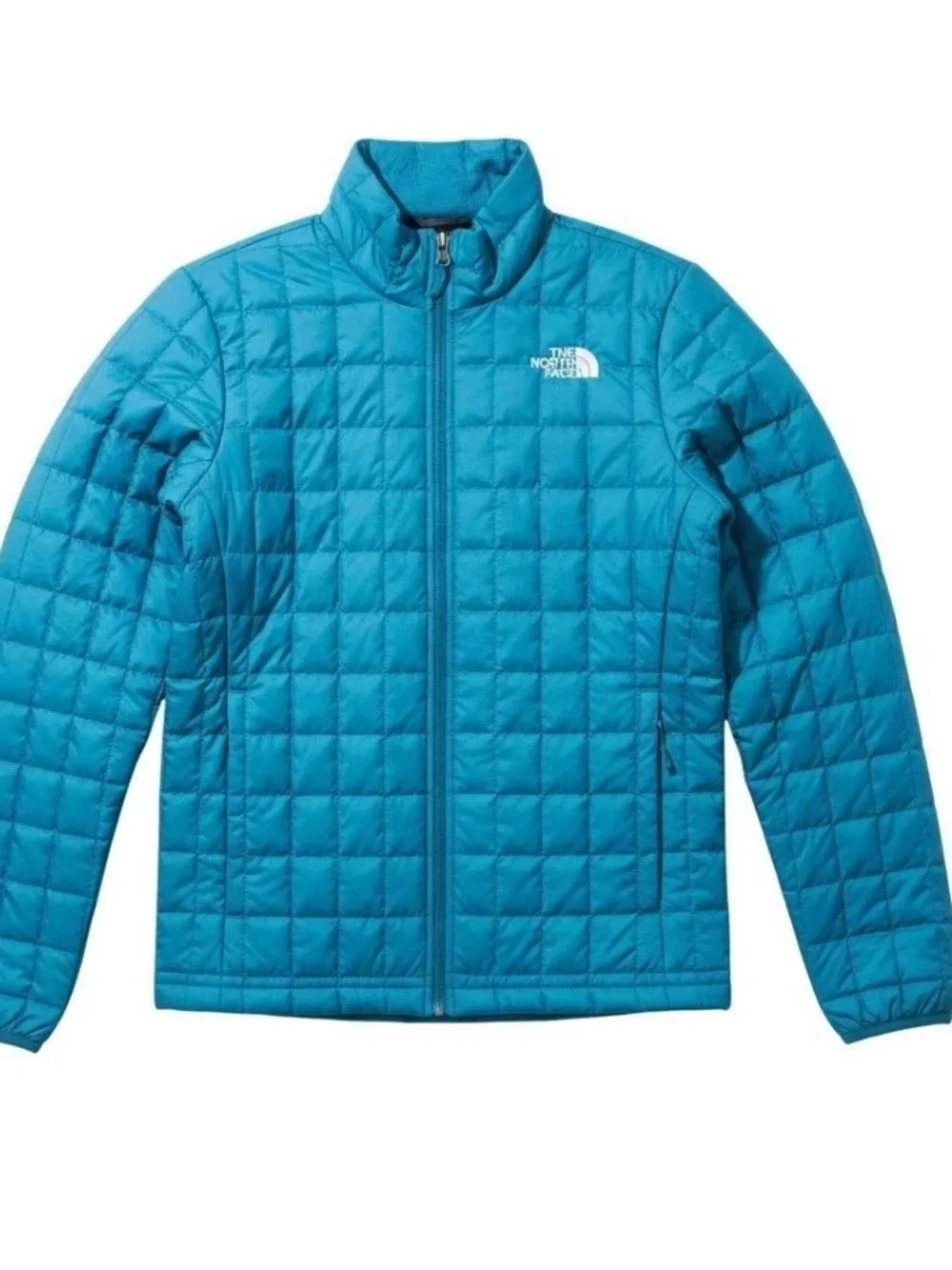 The North Face Bright Blue Quilted Thermoball Jacket